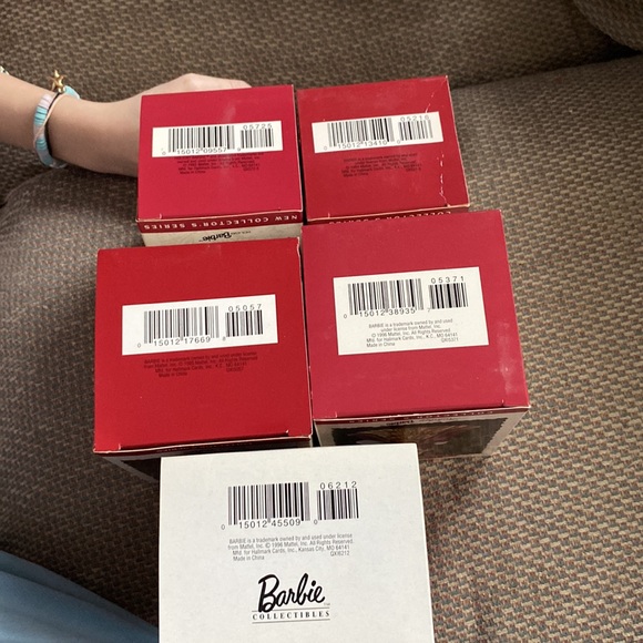 💕✨ Vintage Barbie Hallmark Christmas Ornaments ~ First Five In The Series ✨💕 - Picture 11 of 12